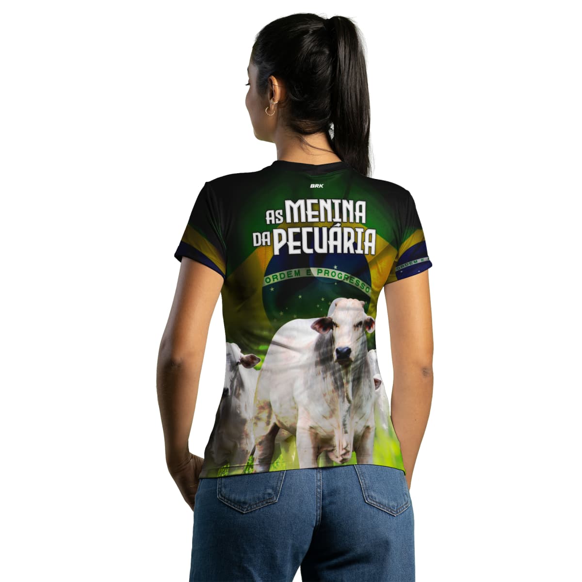 Camiseta Agro Brk As Meninas Da Pecuária com Proteção Solar UV50+ - Brk Agro
