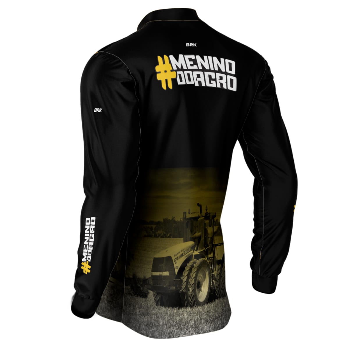 Camisa Agro Brk Menino do Agro com Proteção Solar UV50+ - Brk Agro