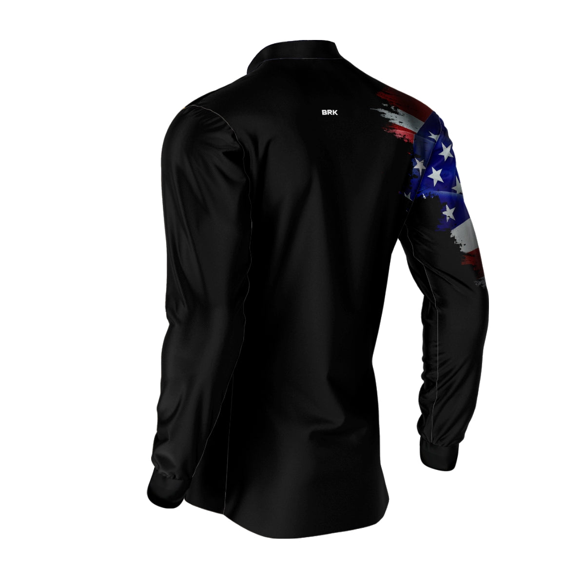 Camisa Agro Brk Bandeira Estados Unidos com Proteção Solar UV50+ - Brk Agro