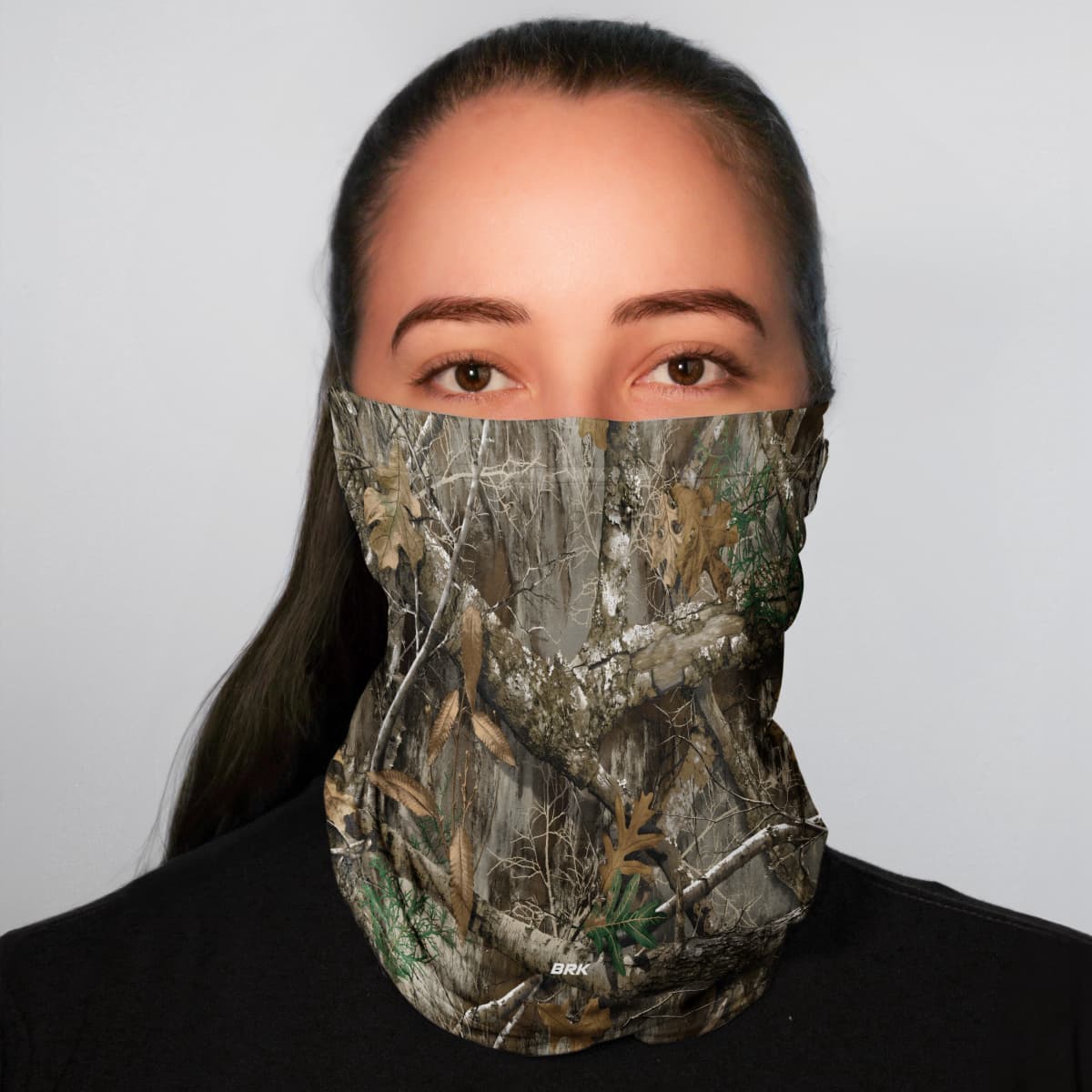 Bandana Tubeneck Agro Brk Camuflada Folhas e Galhos Tipo 2 com Proteção UV50+ - Brk Agro