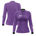 Camisa Feminina Agro Brk Roxa Clean com Proteção Solar UV50+ - Brk Agro