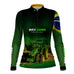 Camisa Feminina Agro Brk Verde o Agro Move o Brasil com Proteção Solar UV50+ - Brk Agro