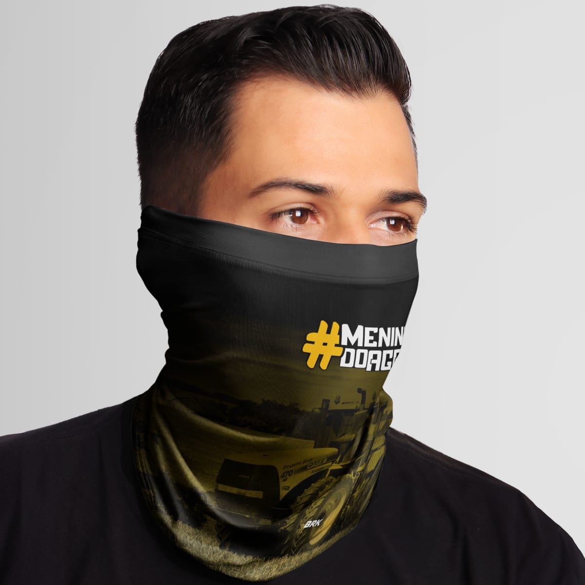 Bandana Tubeneck Agro Brk Hashtag Menino do Agro com Proteção Solar UV50+ - Brk Agro