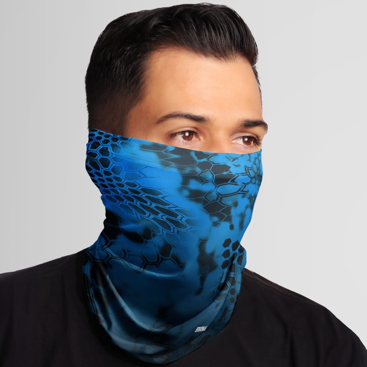 Bandana Tubeneck Agro Brk Multifuncional Azul com Proteção Solar UV50+ - Brk Agro