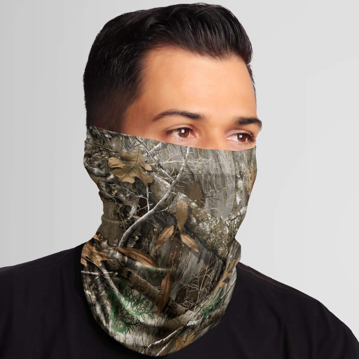 Bandana Tubeneck Agro Brk Camuflada Folhas e Galhos Tipo 2 com Proteção UV50+ - Brk Agro