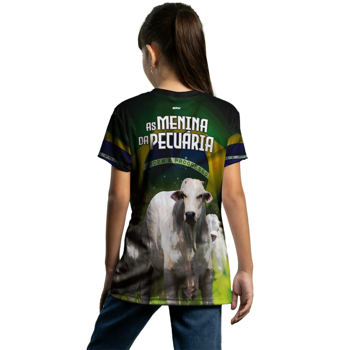 Camiseta Agro Brk As Meninas Da Pecuária com Proteção Solar UV50+ - Brk Agro