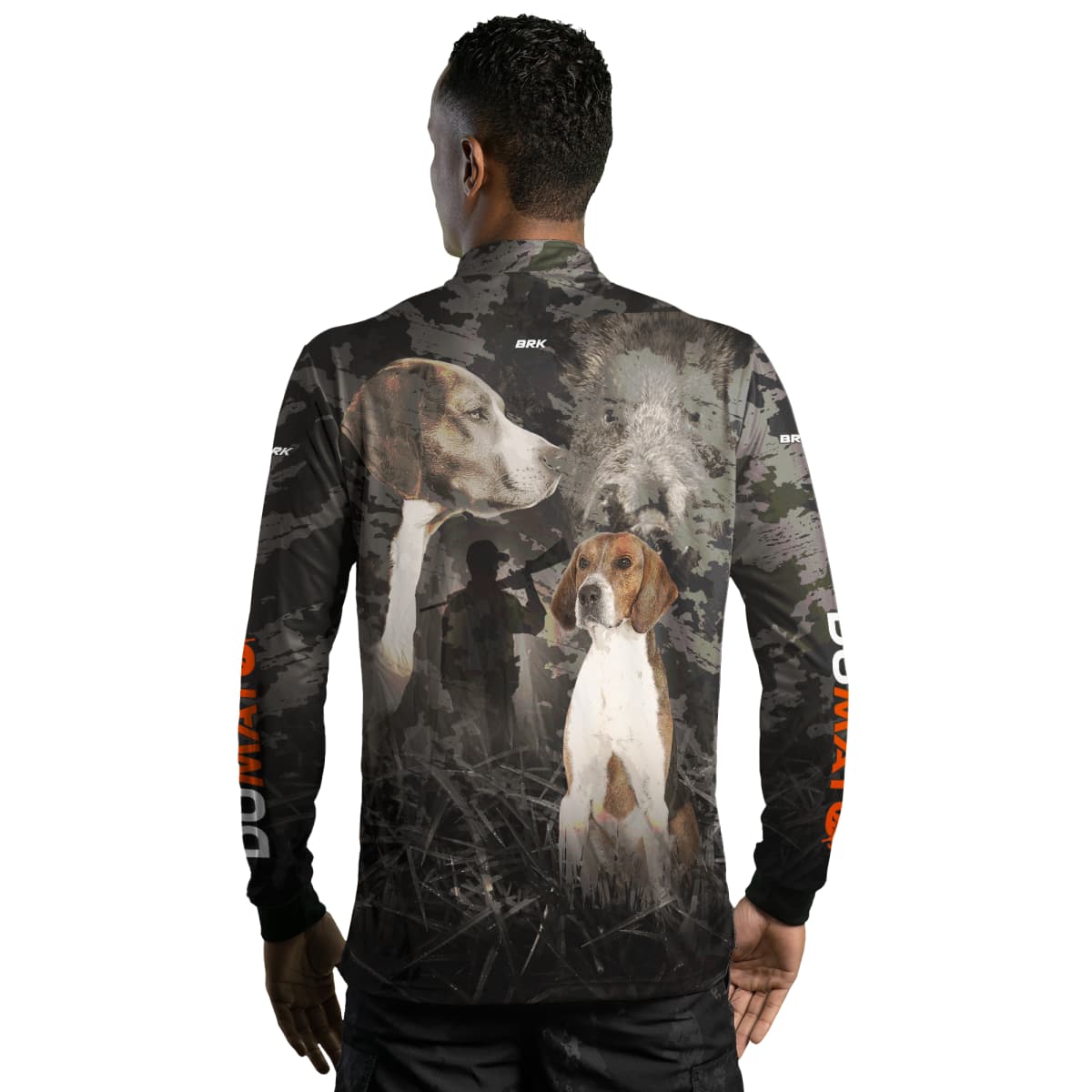 Camisa Agro Brk DuMato Cão de Caça FoxHound com Proteção Solar UV50+ - Brk Agro