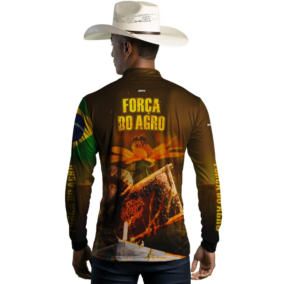 Camisa Agro Brk Apicultor com Proteção Solar UV50+ - Brk Agro