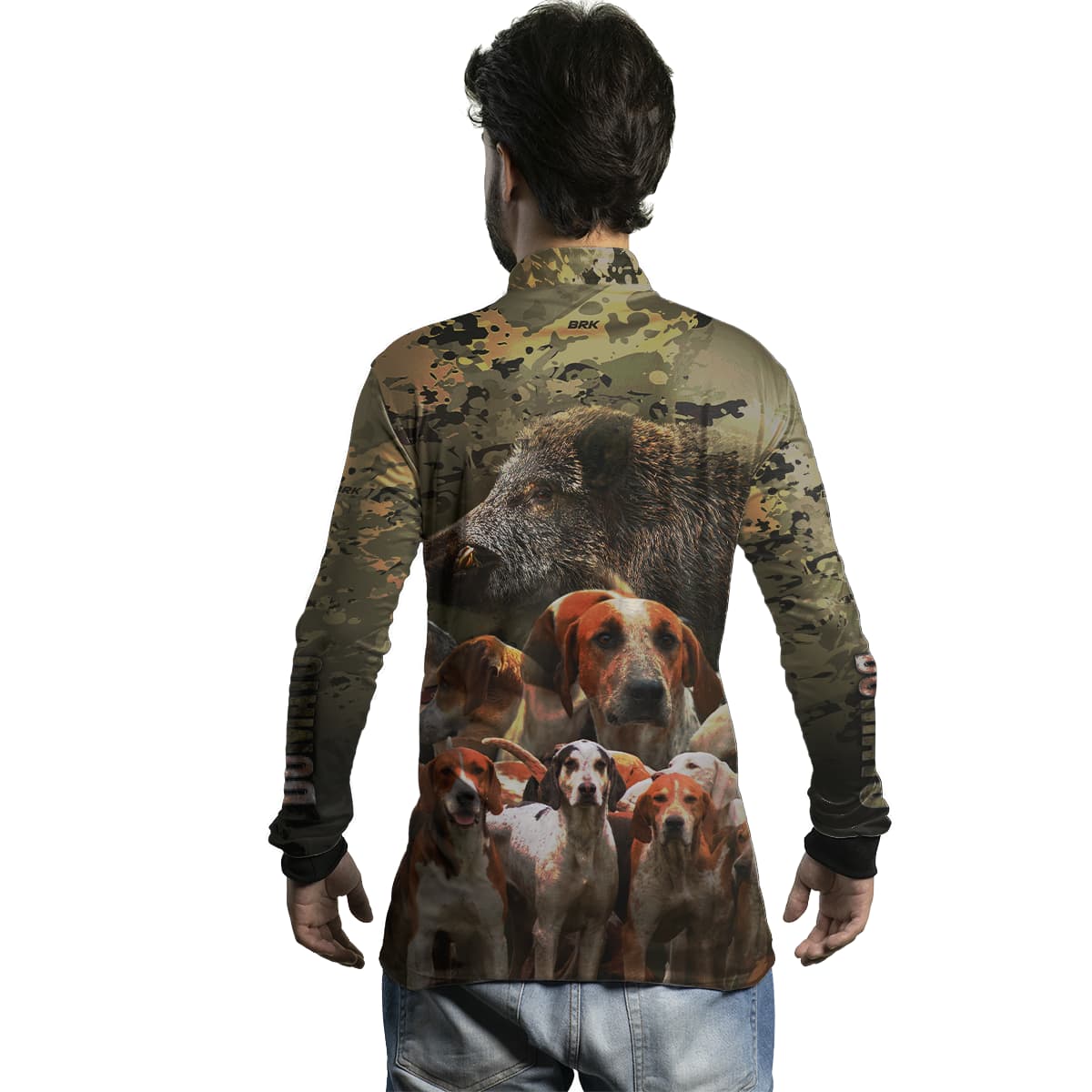 Camisa Agro Brk Dumato Foxhound Camuflada com Proteção Solar UV50+ - Brk Agro