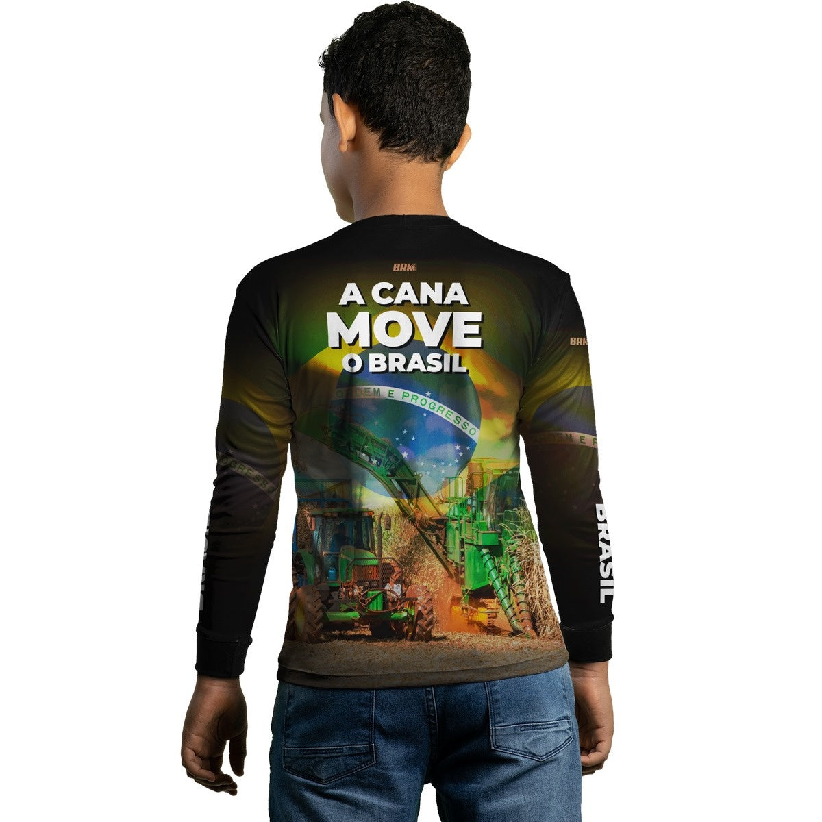 Camisa Agro Brk A Cana Move o Brasil com Proteção Solar UV50+ - Brk Agro