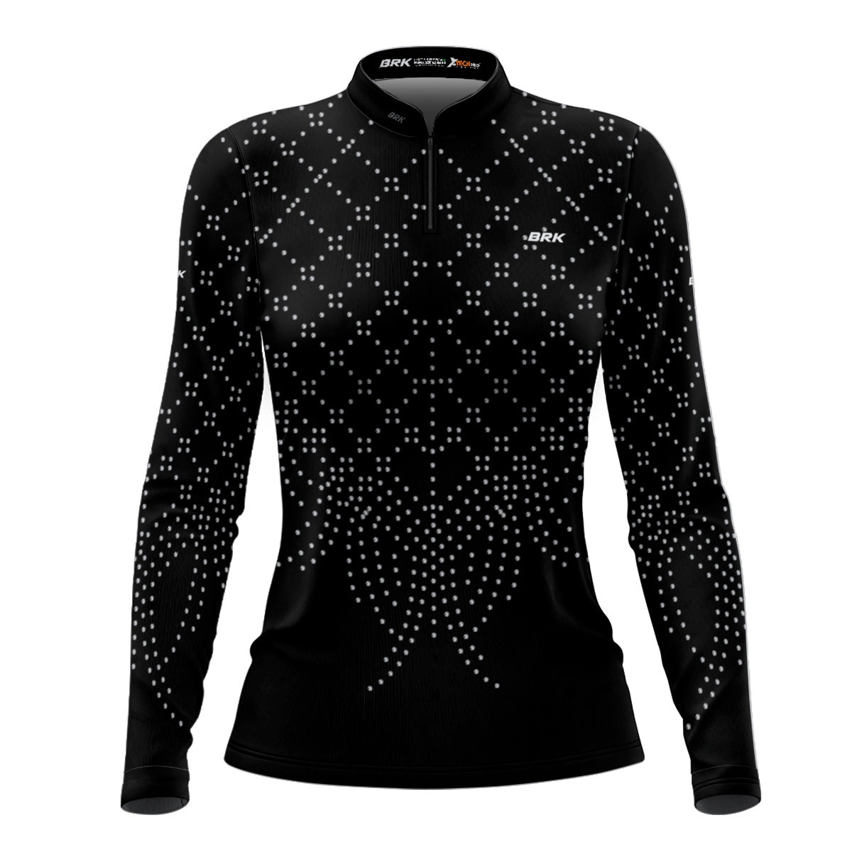 Camisa Feminina Agro Brk Boiadeira Preta 2 com Proteção Solar UV50+ - Brk Agro