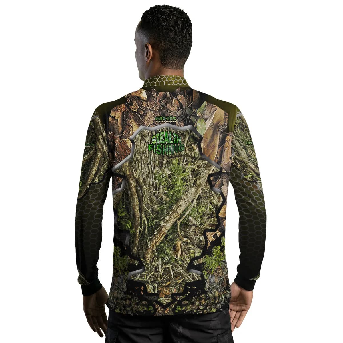 Camisa Agro Brk Camuflada Stealth Series com Proteção Solar UV50+ - Brk Agro
