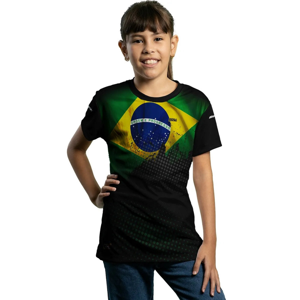 Camiseta Brk Agro Brasil Casual com Proteção UV50+ - BRK AGRO
