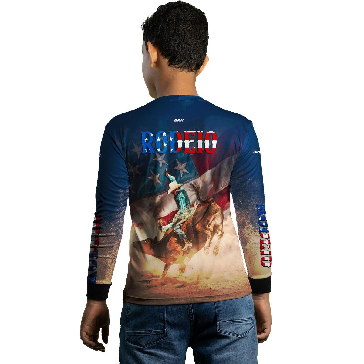 Camisa Agro Brk Rodeio EUA com Proteção Solar UV50+ - BRK AGRO
