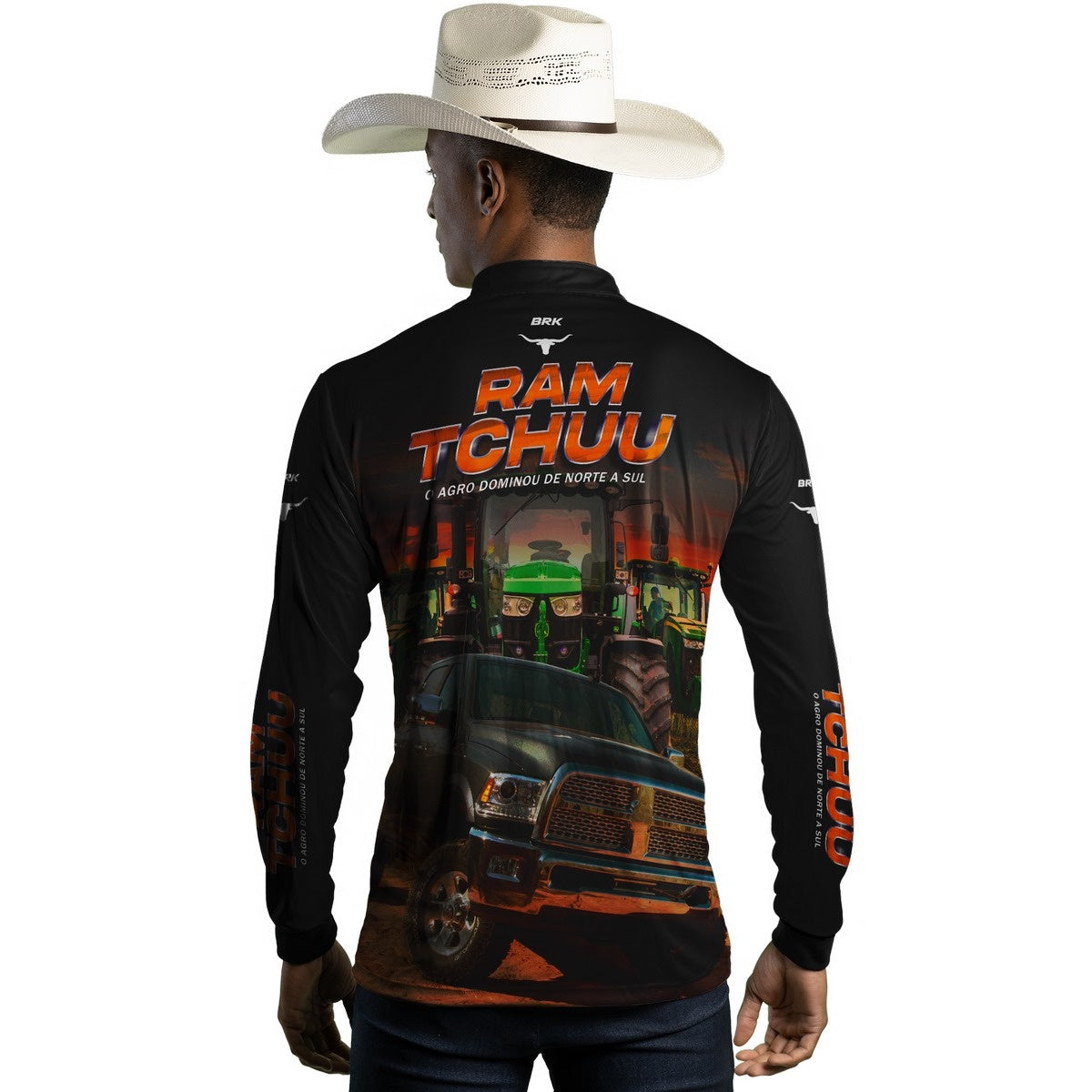 Camisa Agro Brk Caminhonete RAM TCHUU com Proteção Solar UV50+ - BRK AGRO