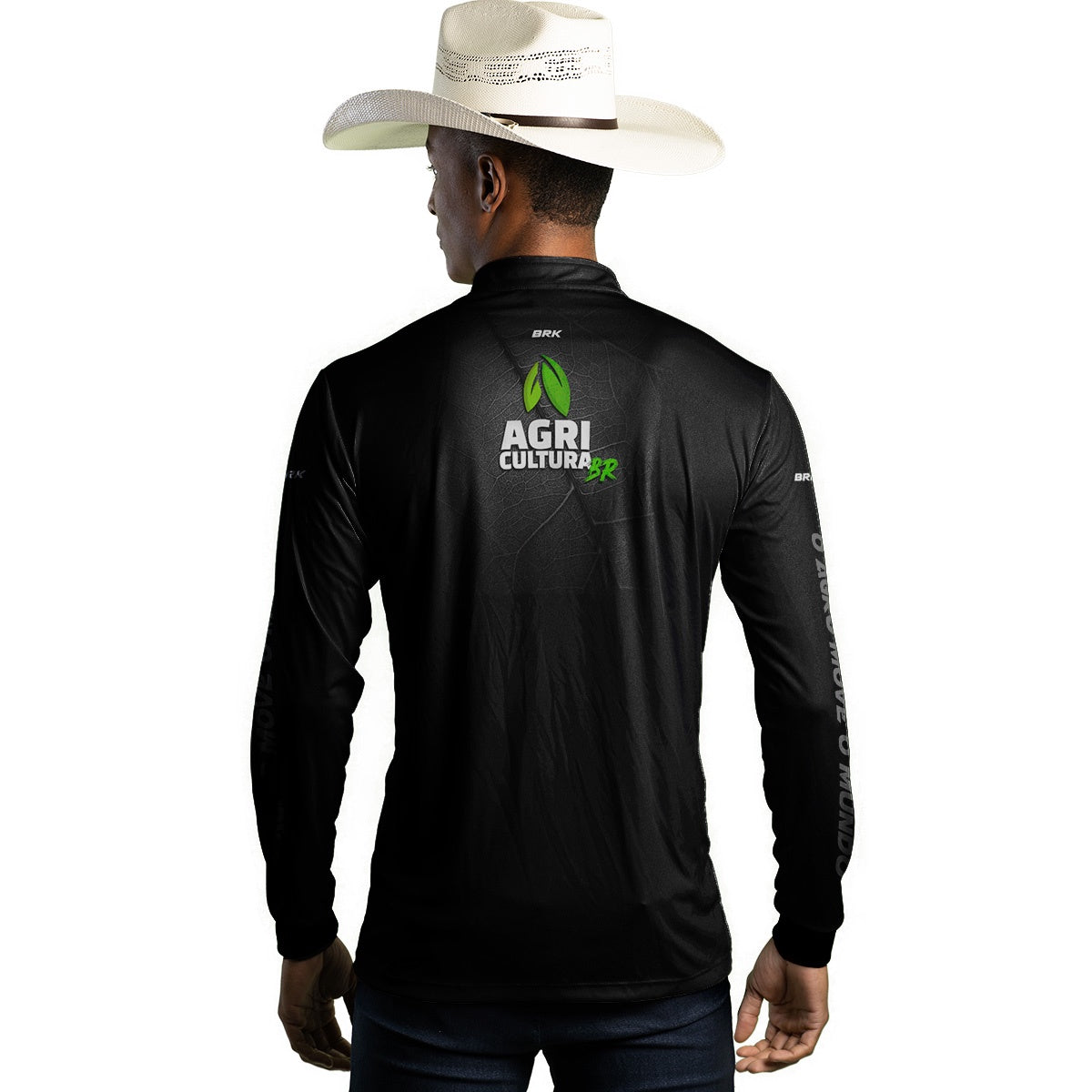 Camisa Agro Brk Brasil Agricultura com UV50+ - Brk Agro