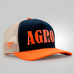 Boné Trucker Brk Agro Laranja