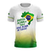 Camiseta Brasil Patriota Brasil Acima de Tudo com Proteção Solar UV 50+ Envio Imediato - Brk Agro