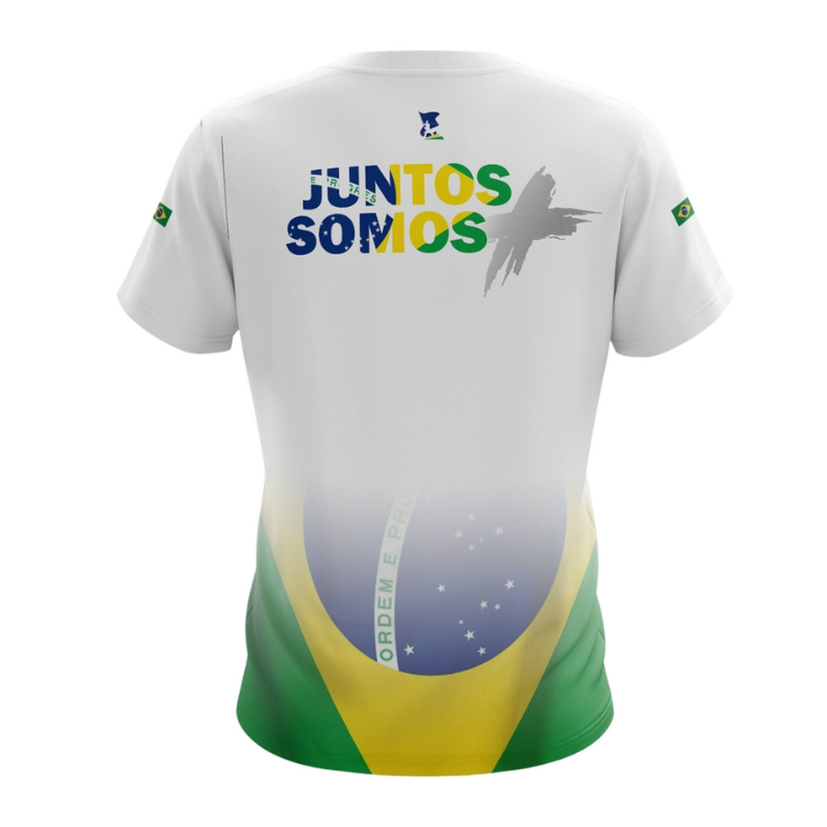 Camiseta Brasil Patriota Juntos Somos Mais com UV 50+ Envio Imediato - Brk Agro