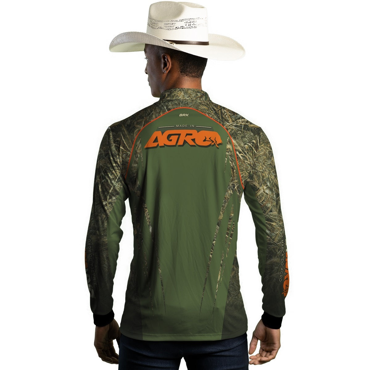 Camisa Agro Brk Camuflado Real Tree Agronomia com Proteção Solar UV50+ Envio Imediato - Brk Agro