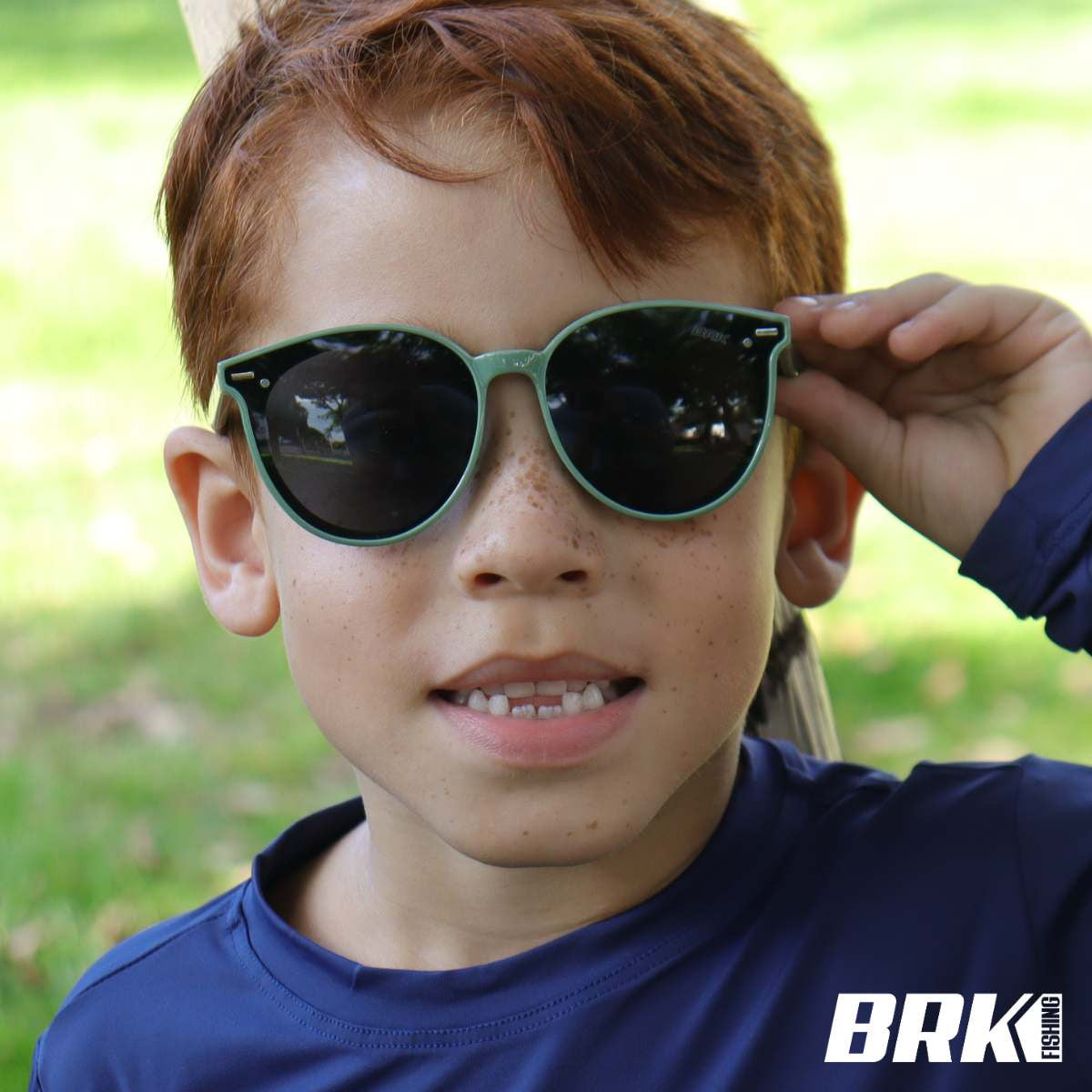 Óculos Infantil Brk 5 a 10 anos Flexível Polarizado - Brk Agro