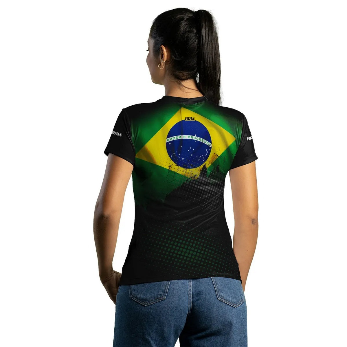 Camiseta Brk Agro Brasil Casual com Proteção UV50+ - BRK AGRO