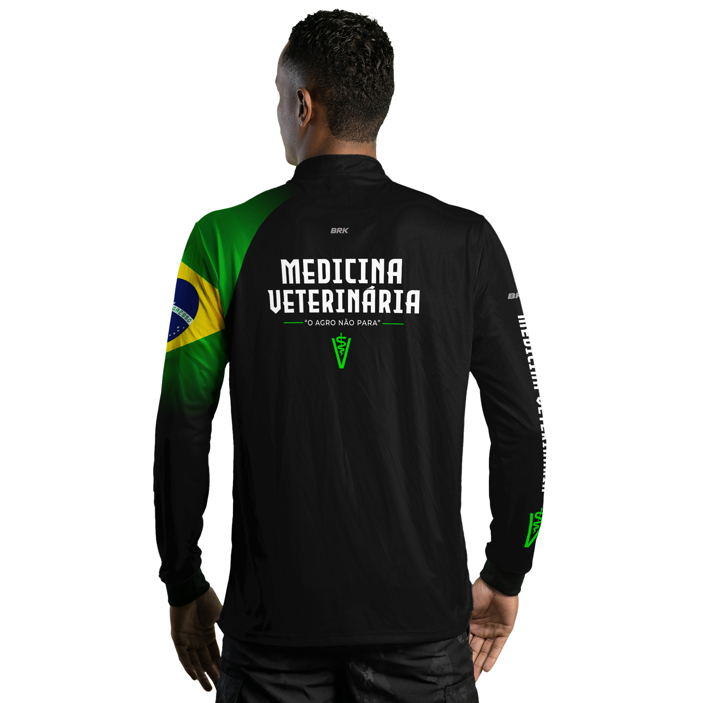 Camisa Agro Brk Medicina Veterinária com Proteção Solar UV50+ - Brk Agro