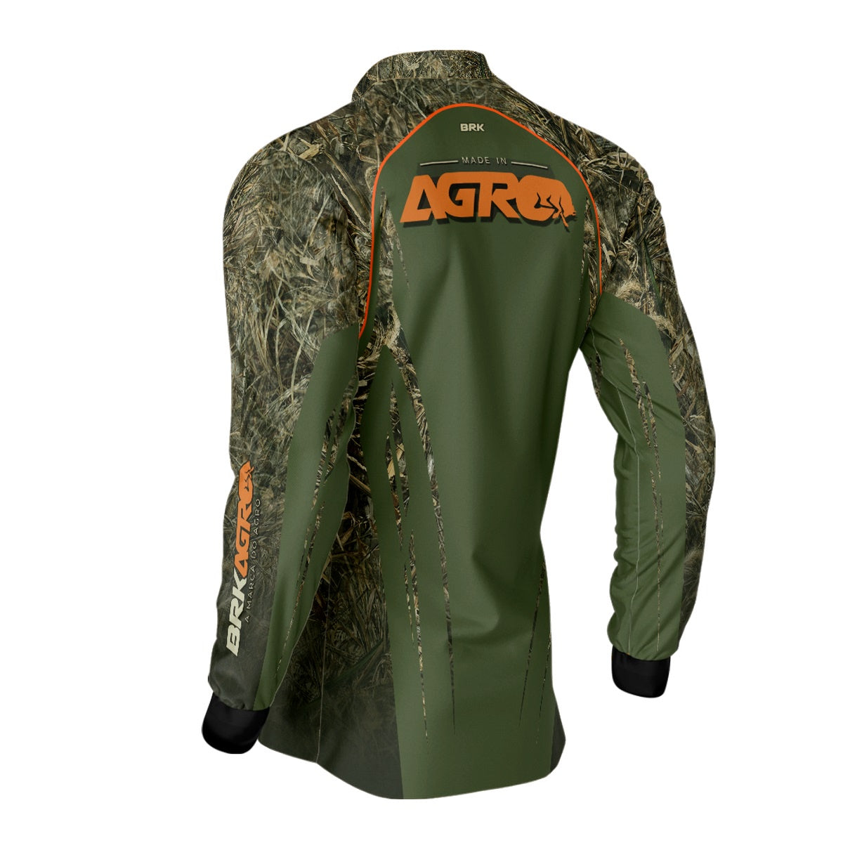 Camisa Agro Brk Camuflado Real Tree Agronomia com Proteção Solar UV50+ Envio Imediato - Brk Agro