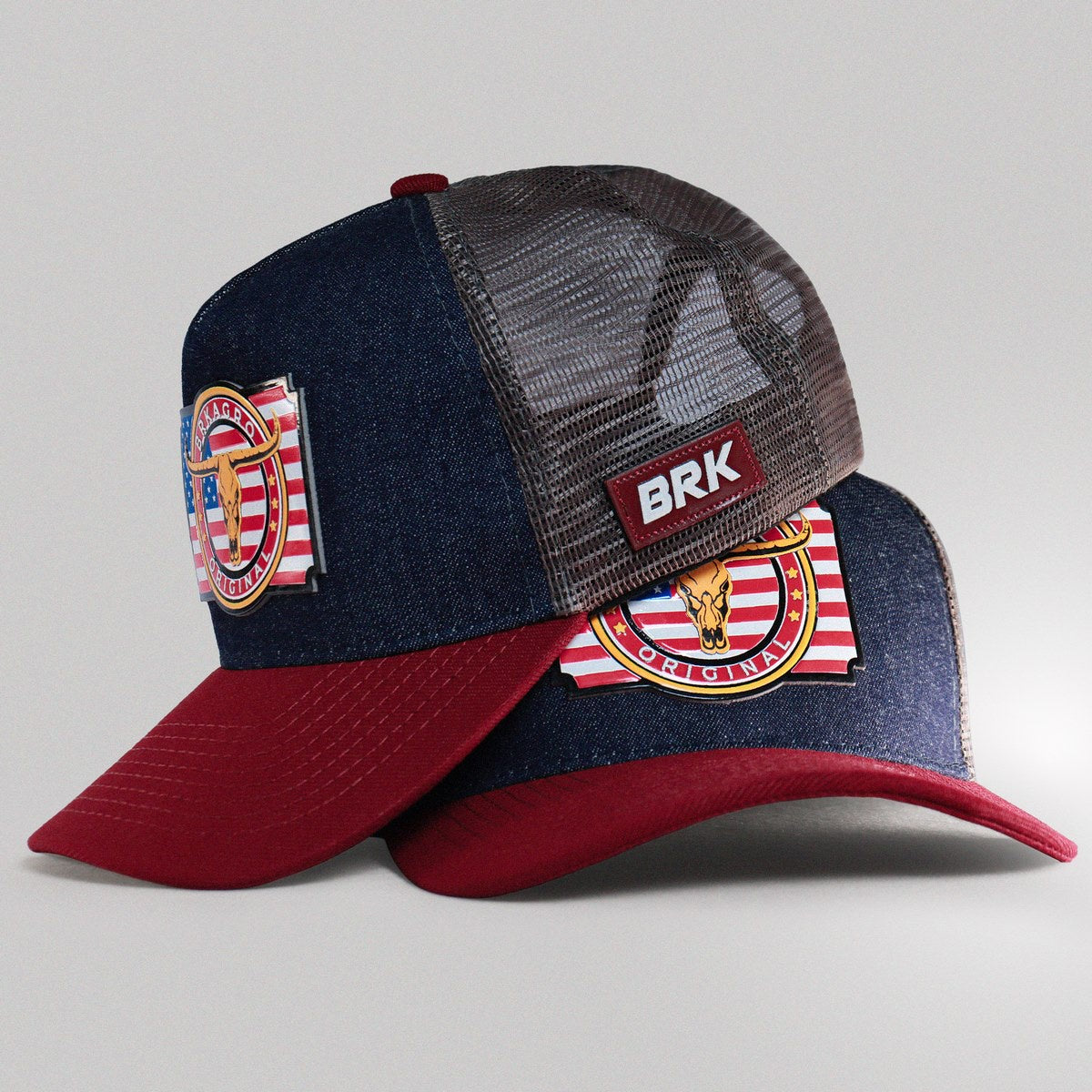 Boné Trucker Brk Agro Estados Unidos - Brk Agro