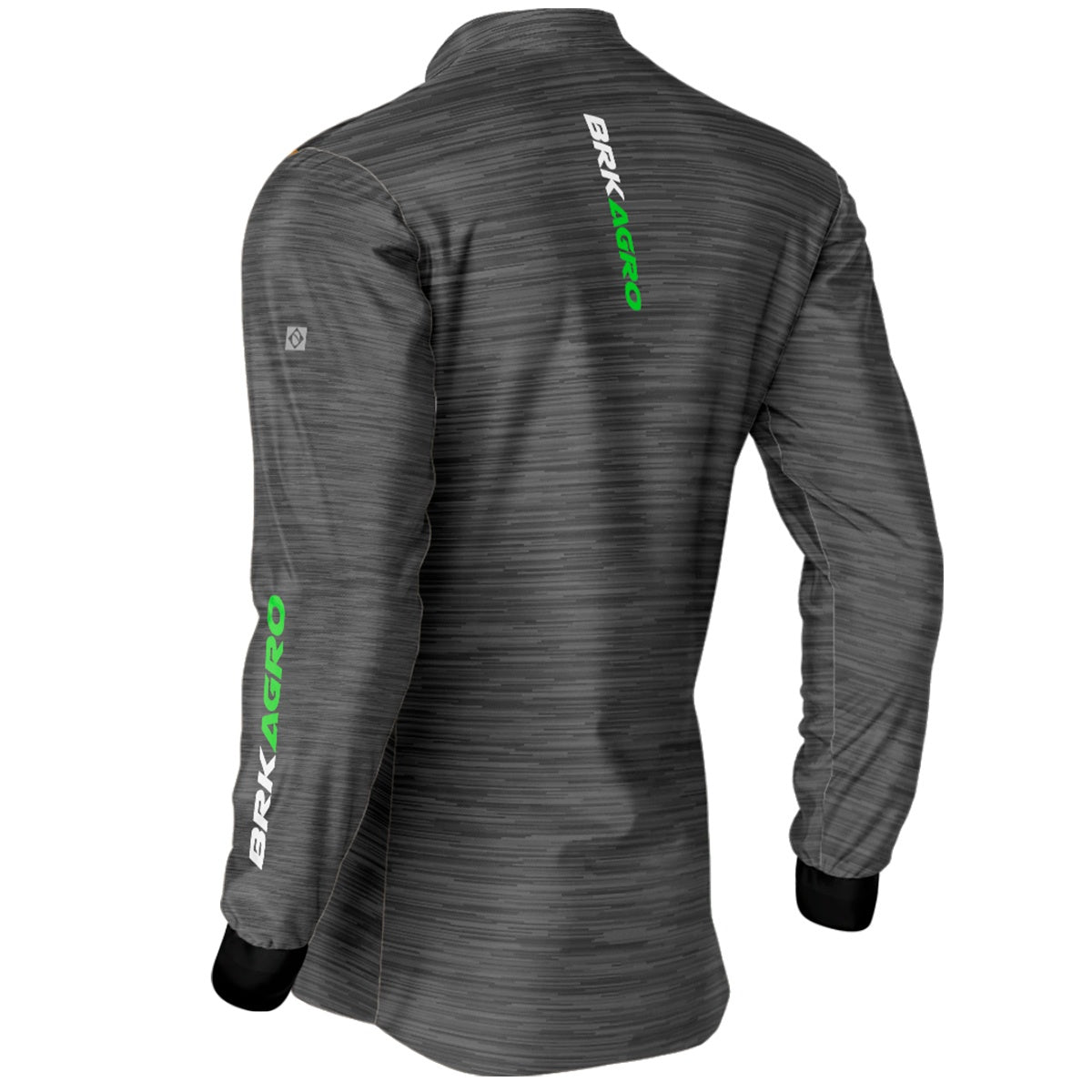 Camisa Agro Brk Mescla Cinza com Proteção Solar UV50+ Envio Imediato - Brk Agro