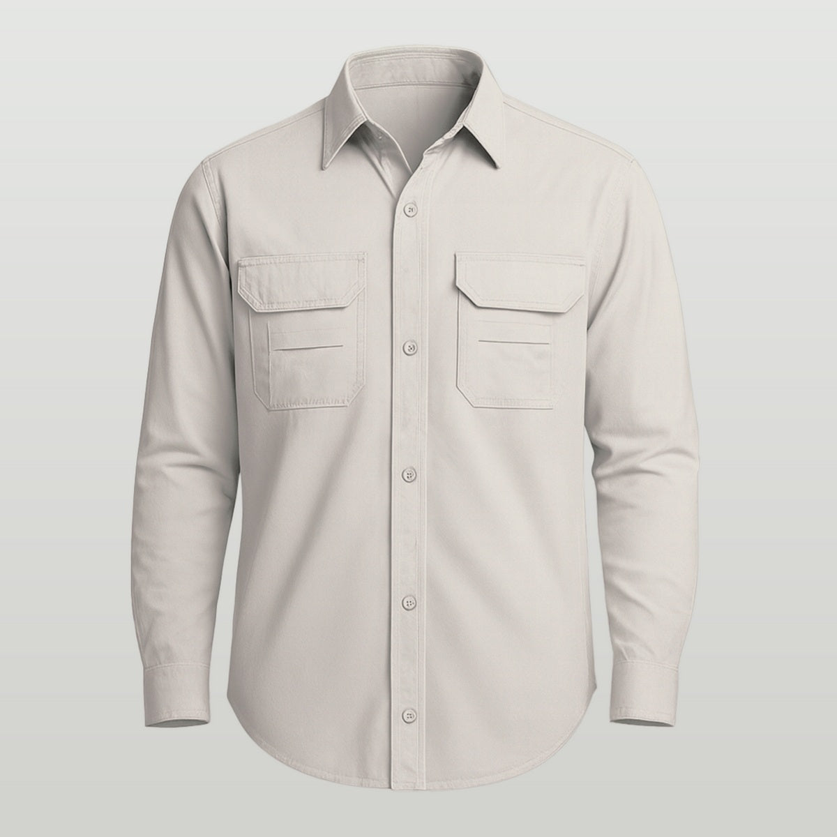 Camisa Work Agro Brk Areia com Proteção Solar UV50+ - Brk Agro