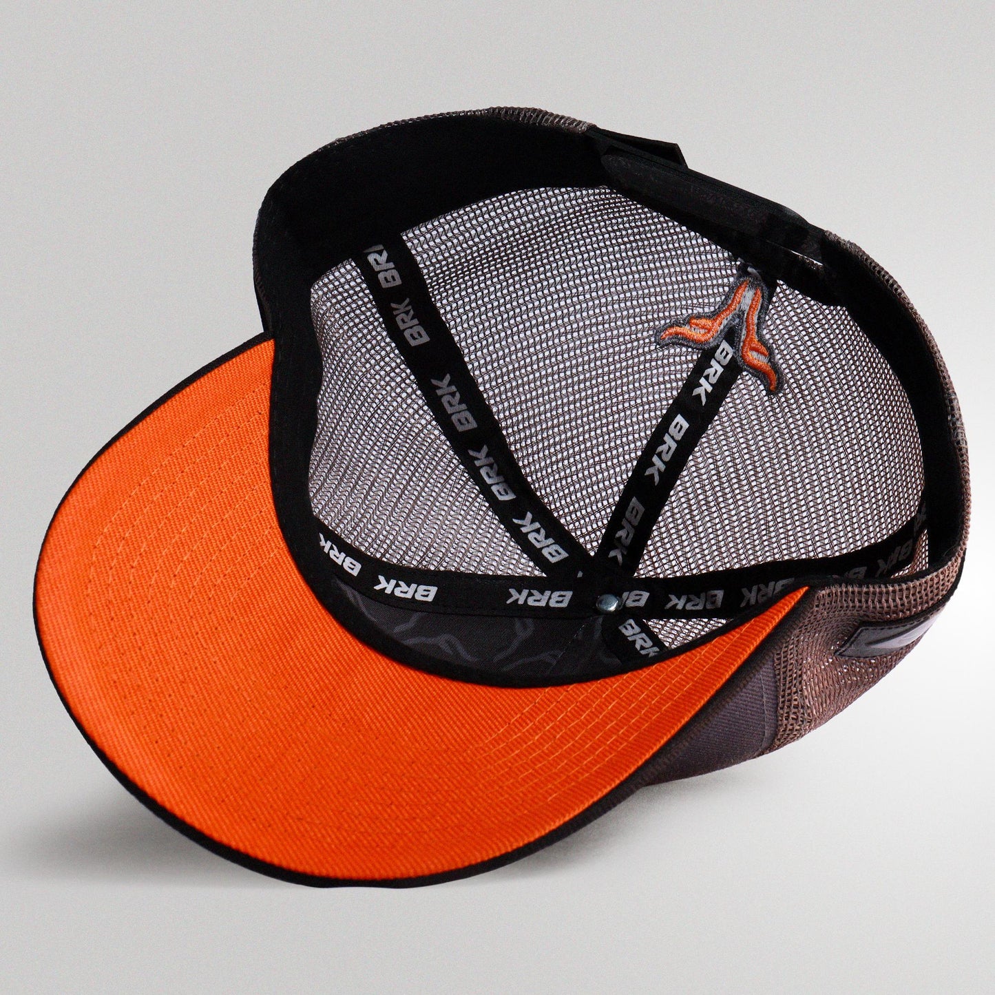 Boné Trucker Brk Agro Toro Preto e Laranja - Brk Agro