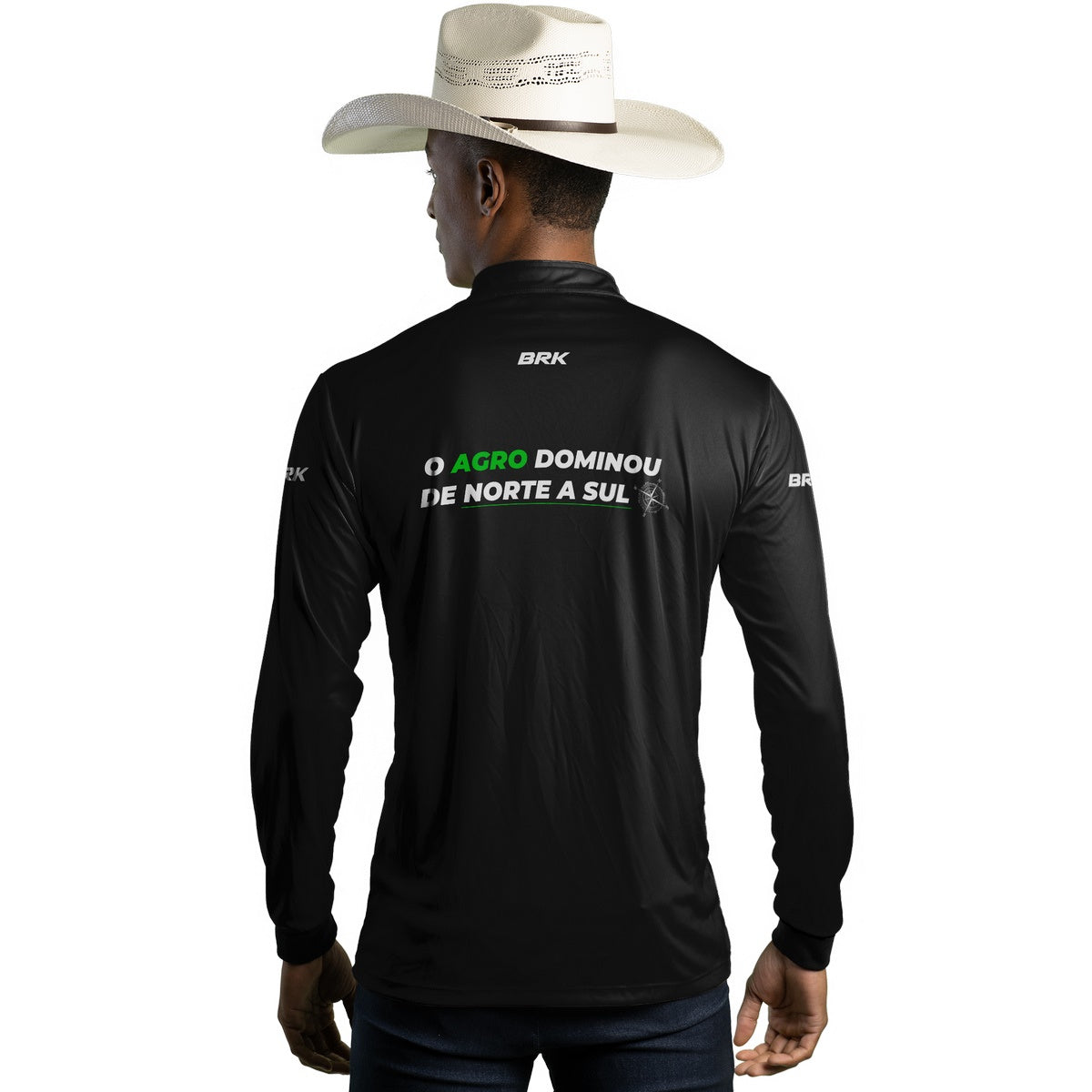 Camisa Agro Brk Influencer Luiz Ricardo com Proteção Solar UV50+ - BRK AGRO