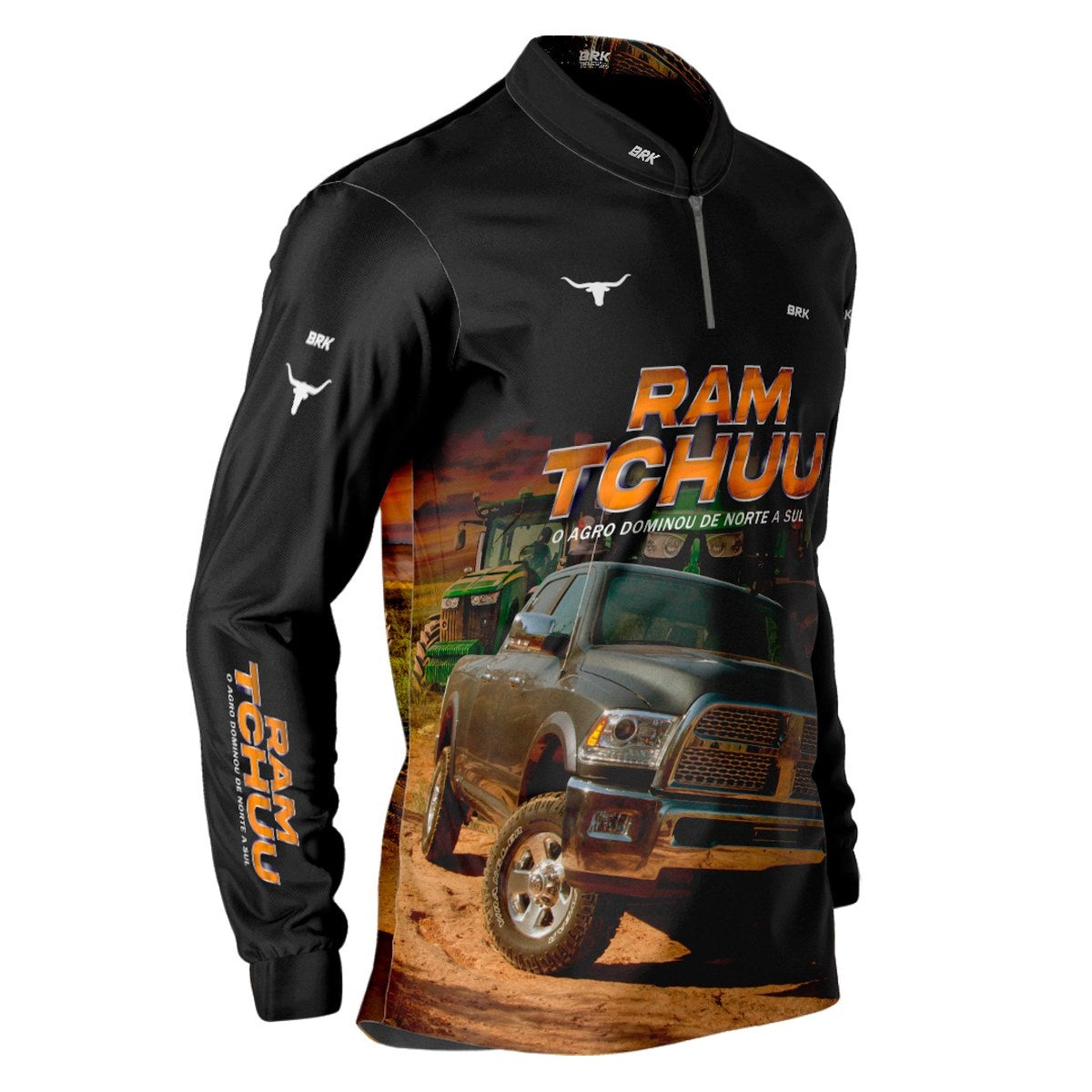 Camisa Agro Brk Caminhonete RAM TCHUU com Proteção Solar UV50+ - BRK AGRO