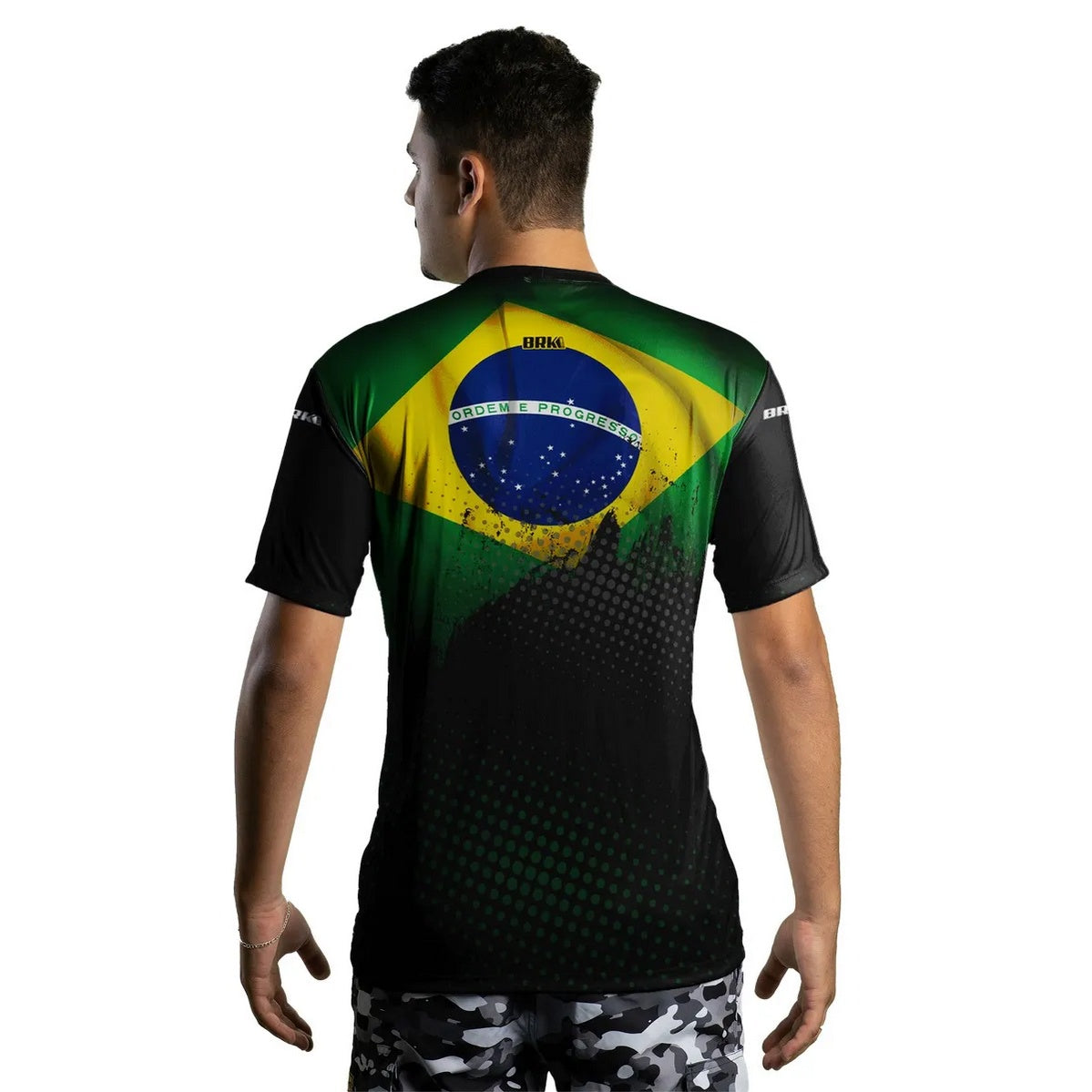 Camiseta Brk Agro Brasil Casual com Proteção UV50+ - BRK AGRO