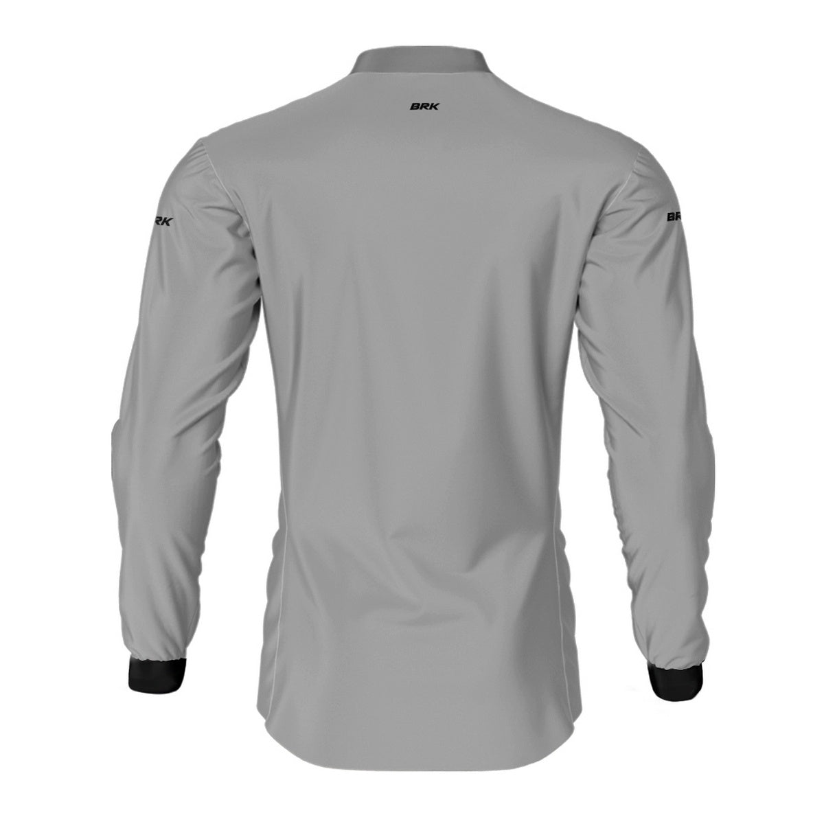 Camisa Masculina Agro Brk Básica Cinza Claro com Proteção Solar UV50+ Envio Imediato - Brk Agro