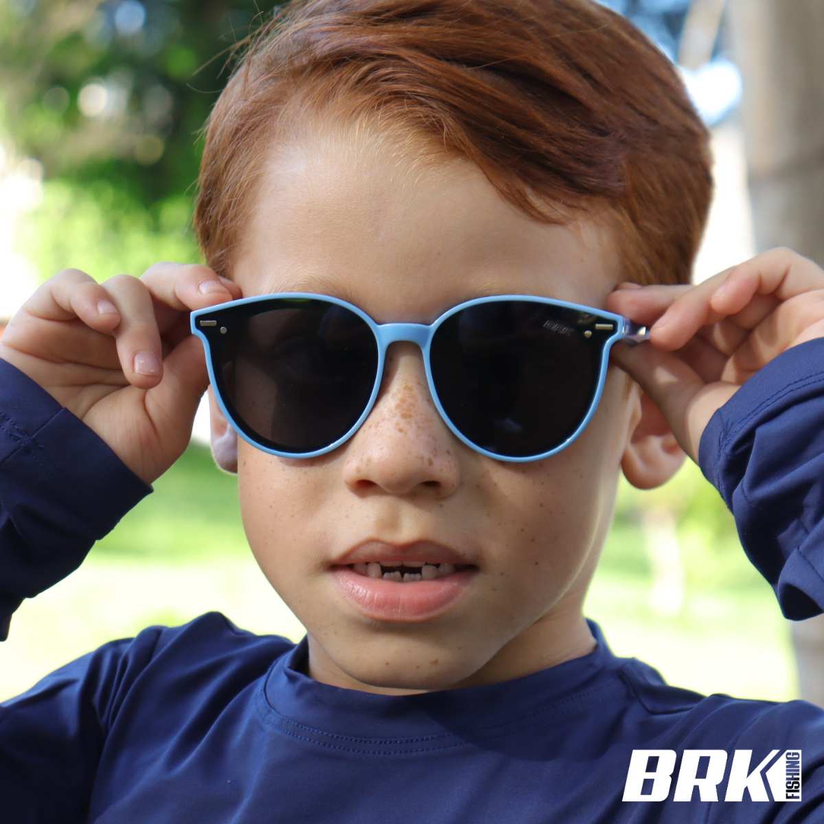Óculos Infantil Brk 5 a 10 anos Flexível Polarizado - Brk Agro