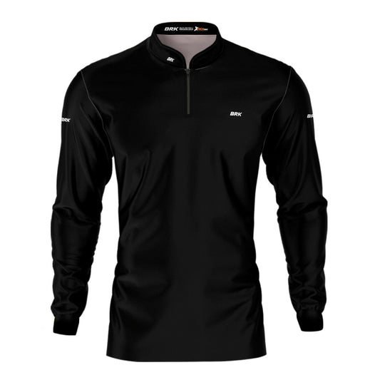 Camisa Agro Brk Casual Unissex Basic Preta com Proteção Solar UV50+ - Brk Agro