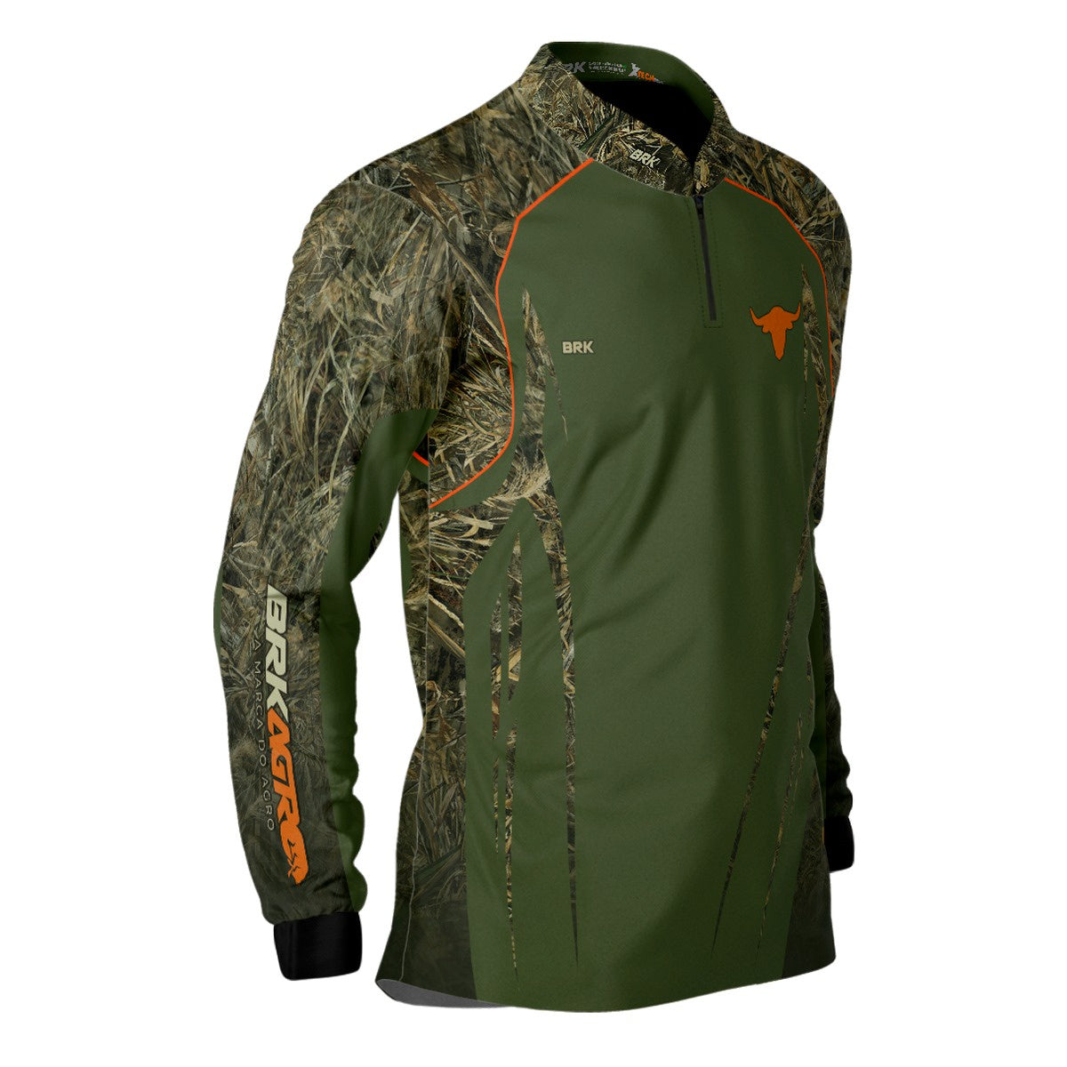Camisa Agro Brk Camuflado Real Tree Agronomia com Proteção Solar UV50+ Envio Imediato - Brk Agro