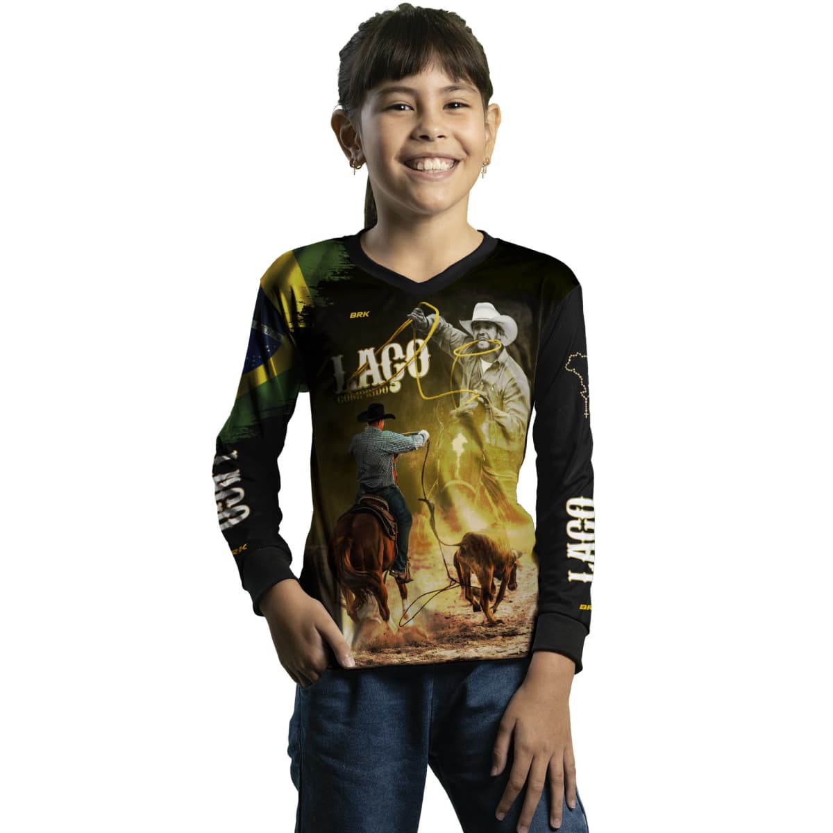 Camisa Agro Brk Laço Comprido com Proteção UV50+ - BRK AGRO