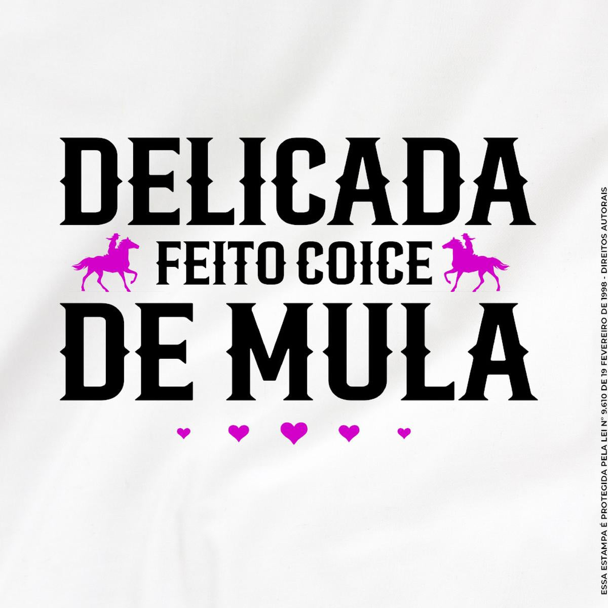 Camiseta Agro Brk Delicada Feito Coice de Mula com Algodão Premium - Brk Agro