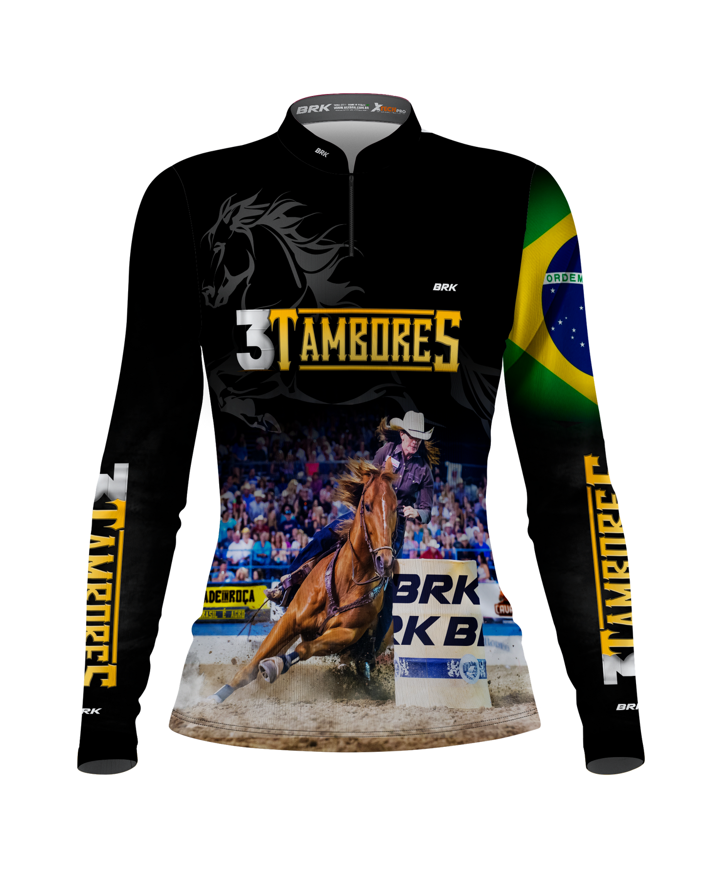 Camisa Agro Brk Três Tambores com Proteção Solar UV50+ - BRK AGRO