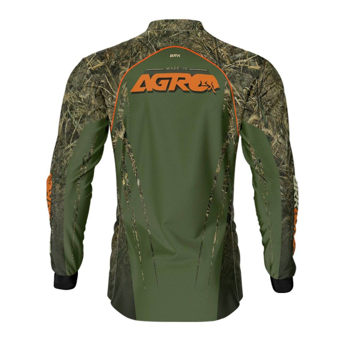 Camisa Agro Brk Camuflado Real Tree Agronomia com Proteção Solar UV50+ Envio Imediato - Brk Agro