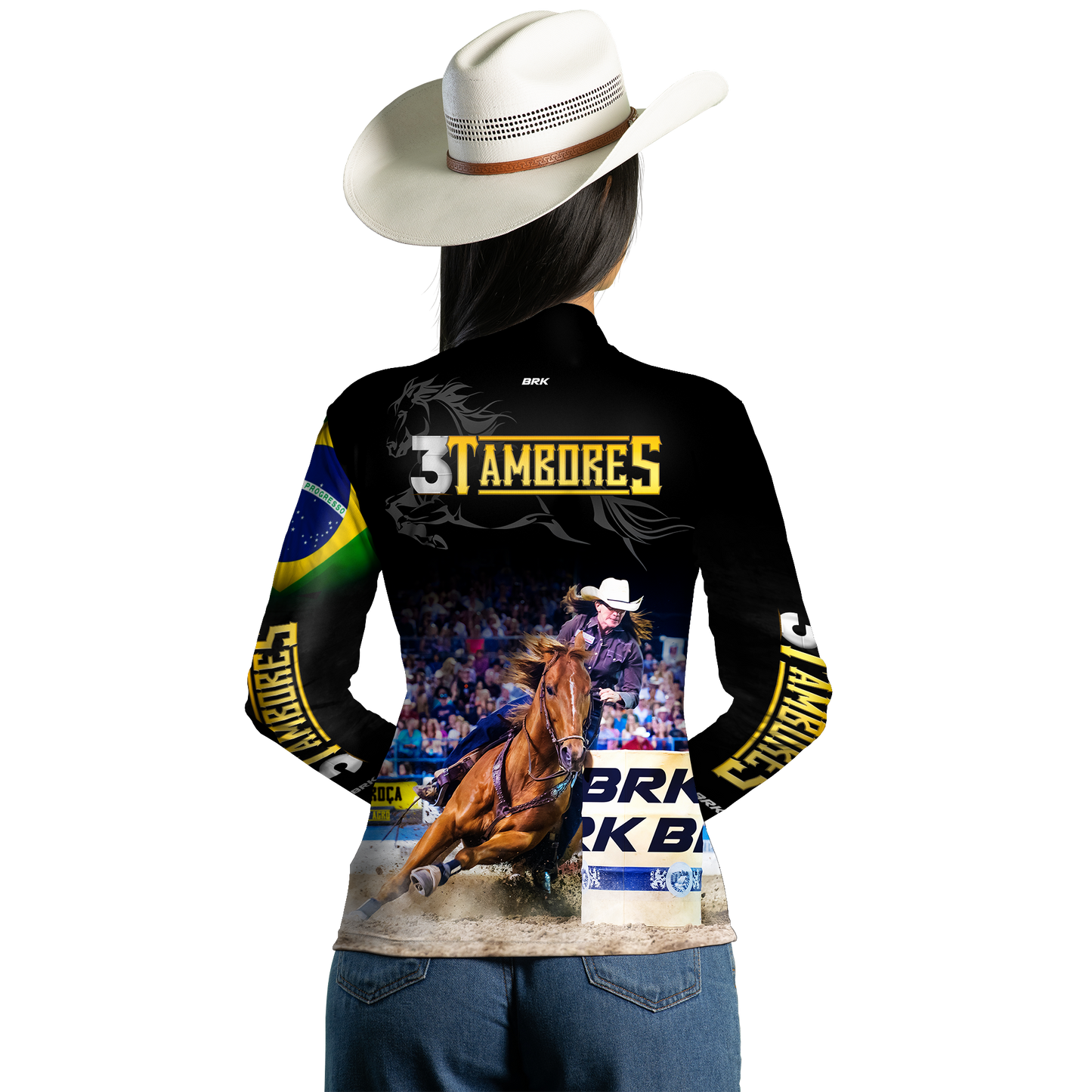 Camisa Agro Brk Três Tambores com Proteção Solar UV50+ - BRK AGRO