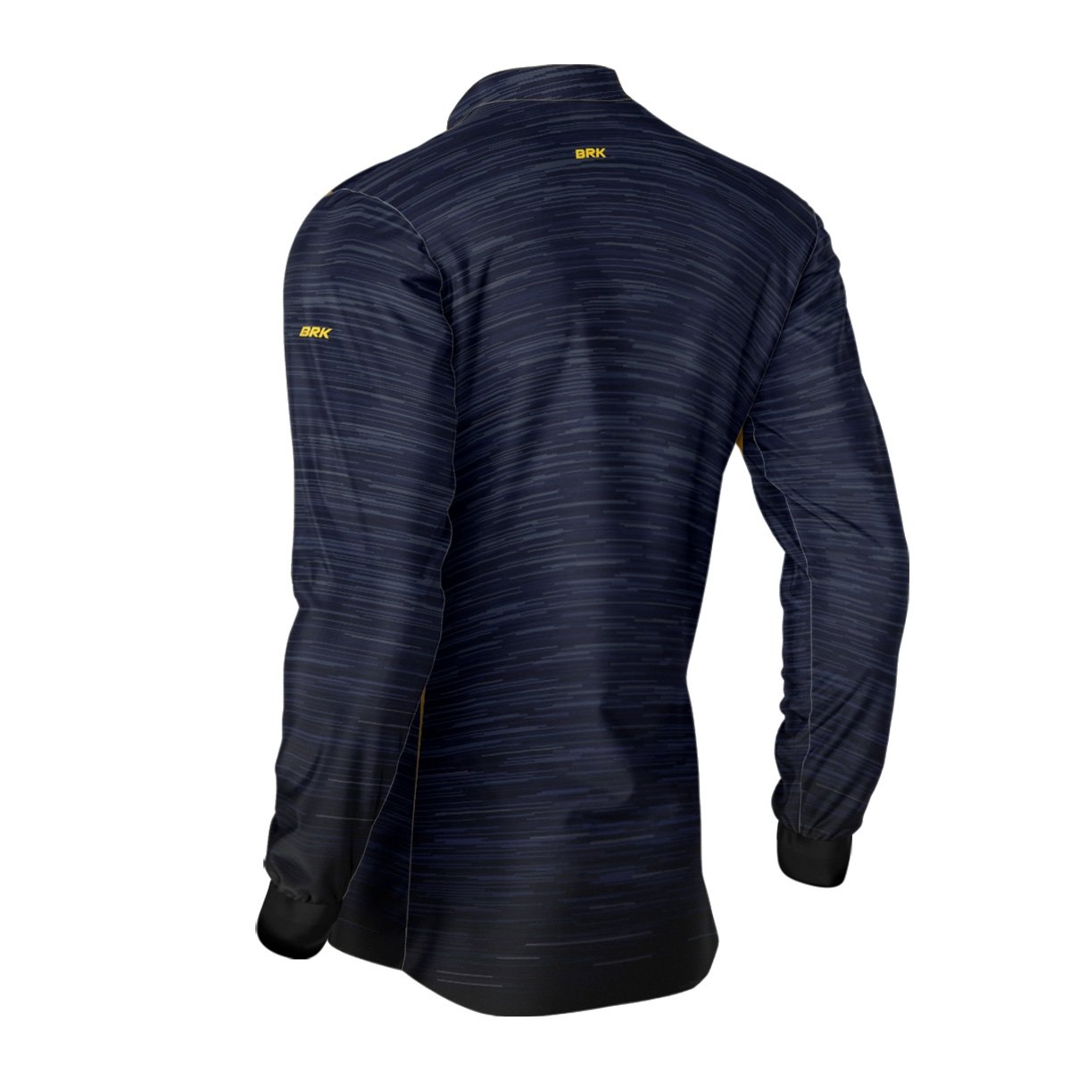 Kit 2 Camisas Básicas Brk Mescla Azul e Cinza com Proteção UV50+ - Brk Agro