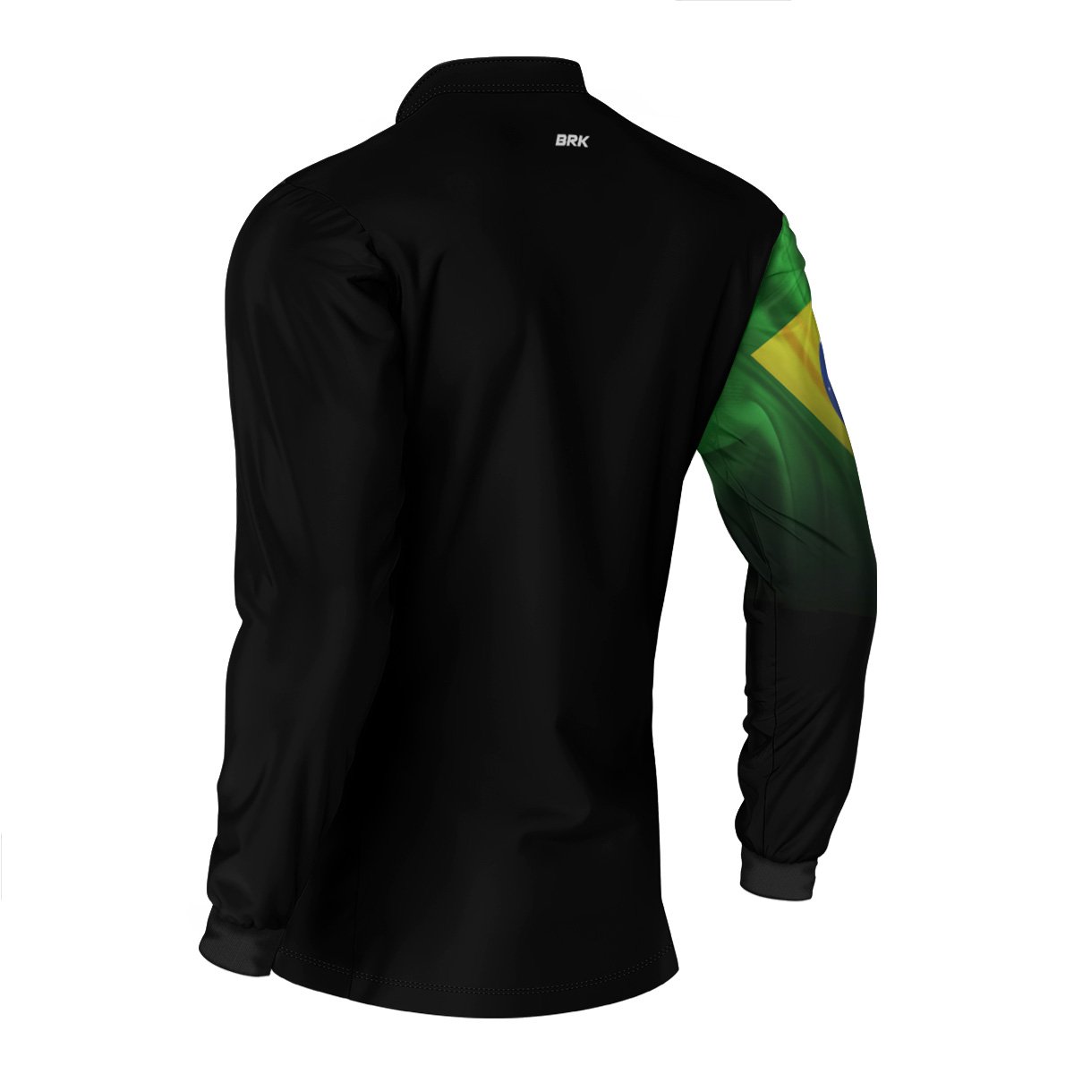 Kit 2 Camisas Básicas Brk Brasil e Preta com Proteção UV50+ - Brk Agro