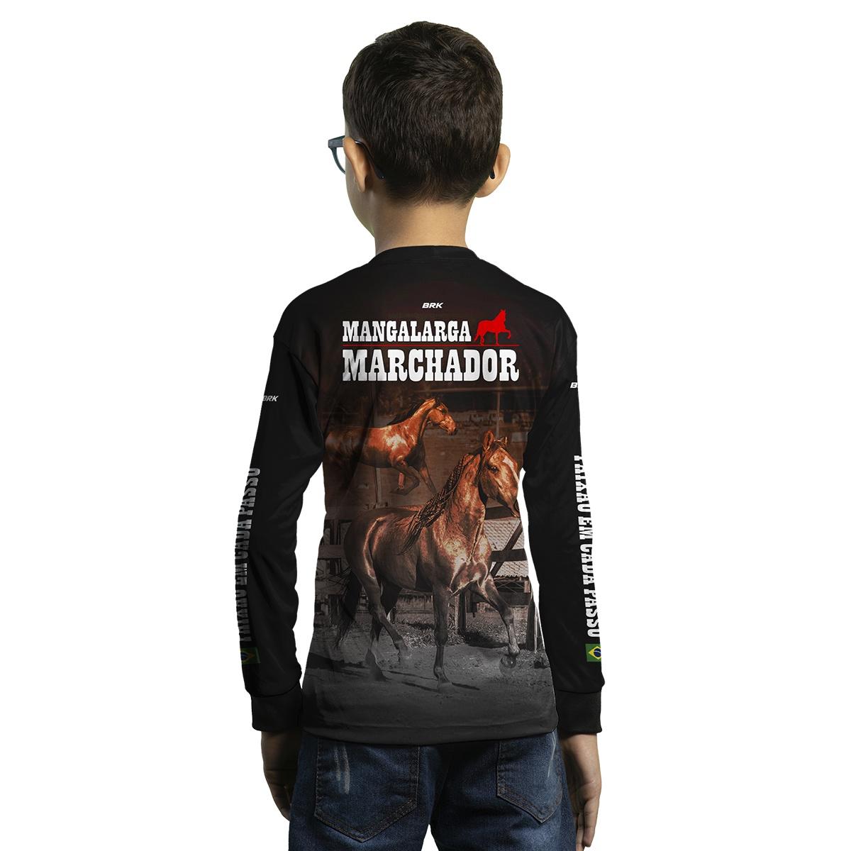 Camisa Agro Brk Mangalarga Machador com Proteção UV50+ - BRK AGRO
