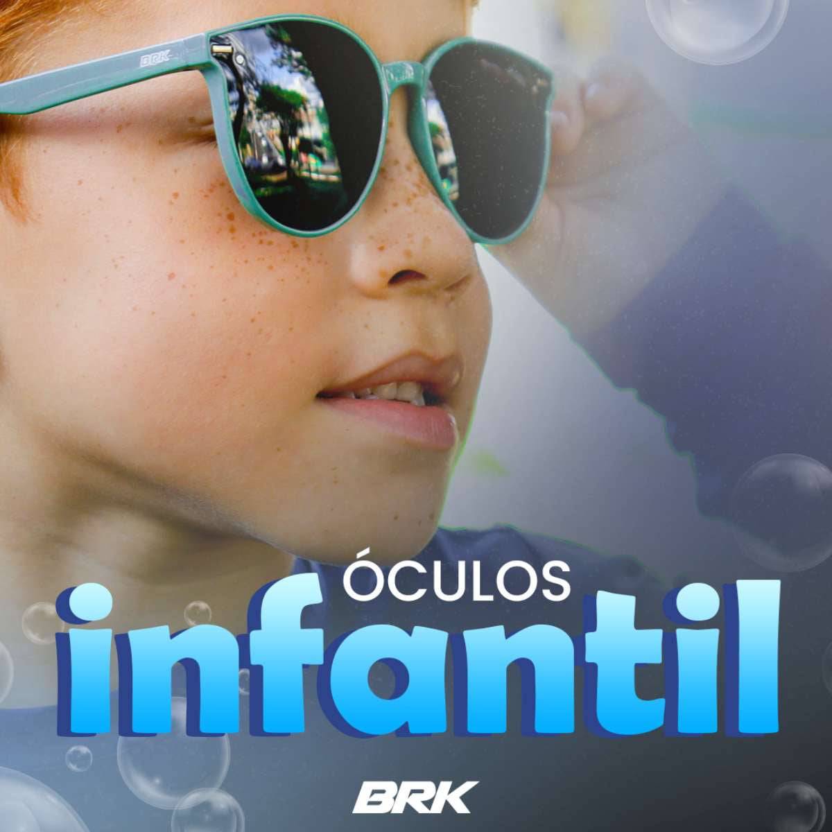 Óculos Infantil Brk 5 a 10 anos Flexível Polarizado - Brk Agro
