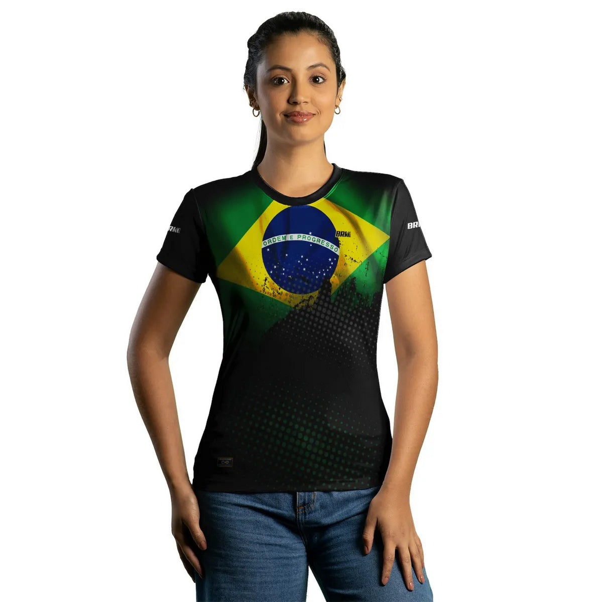 Camiseta Brk Agro Brasil Casual com Proteção UV50+ - BRK AGRO