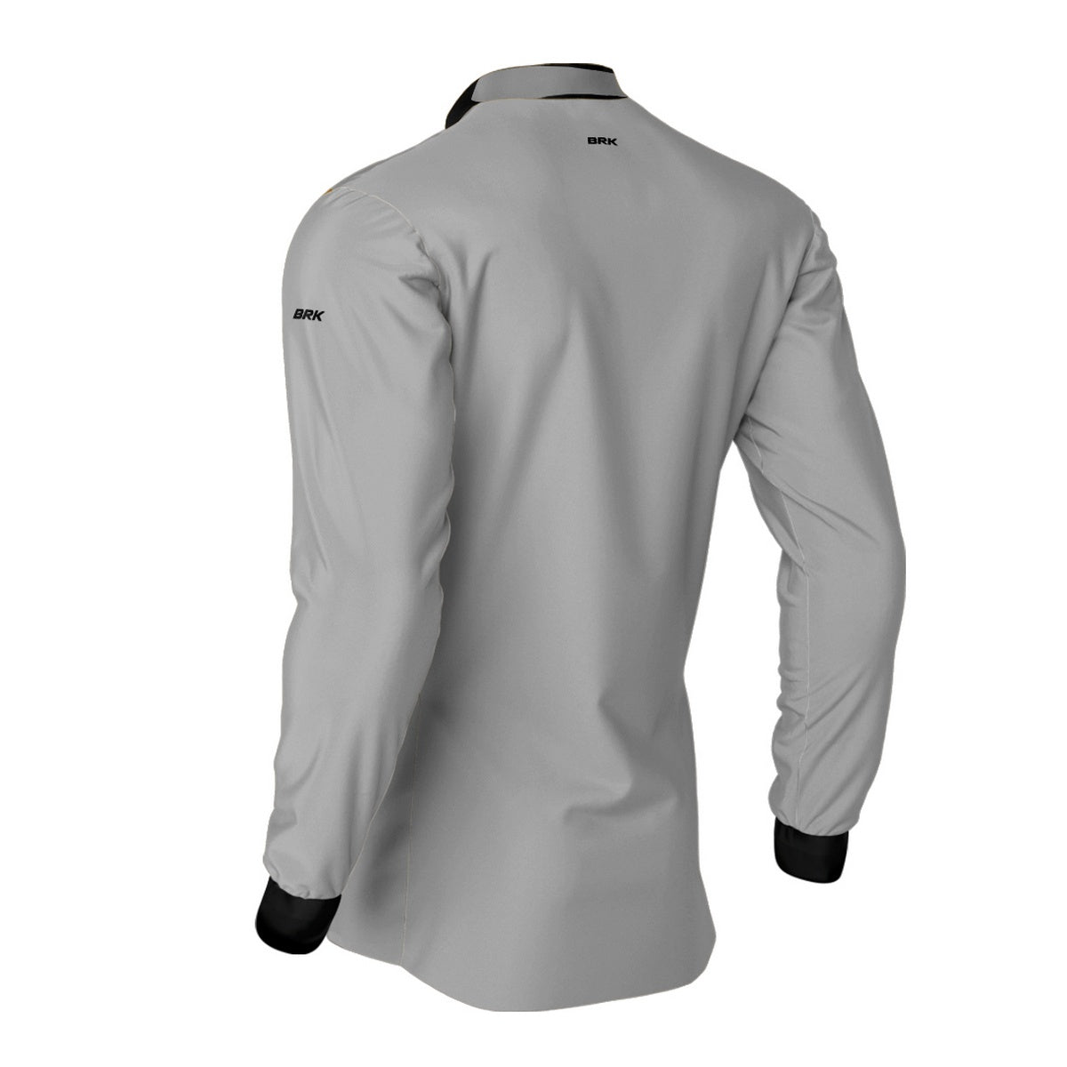 Camisa Masculina Agro Brk Básica Cinza Claro com Proteção Solar UV50+ Envio Imediato - Brk Agro